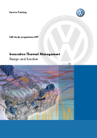 VW - SSP 497_Innovative Thermal Management - Self Study Programme 